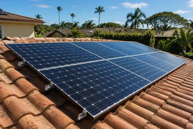 Installation de panneaux solaires à Rothau